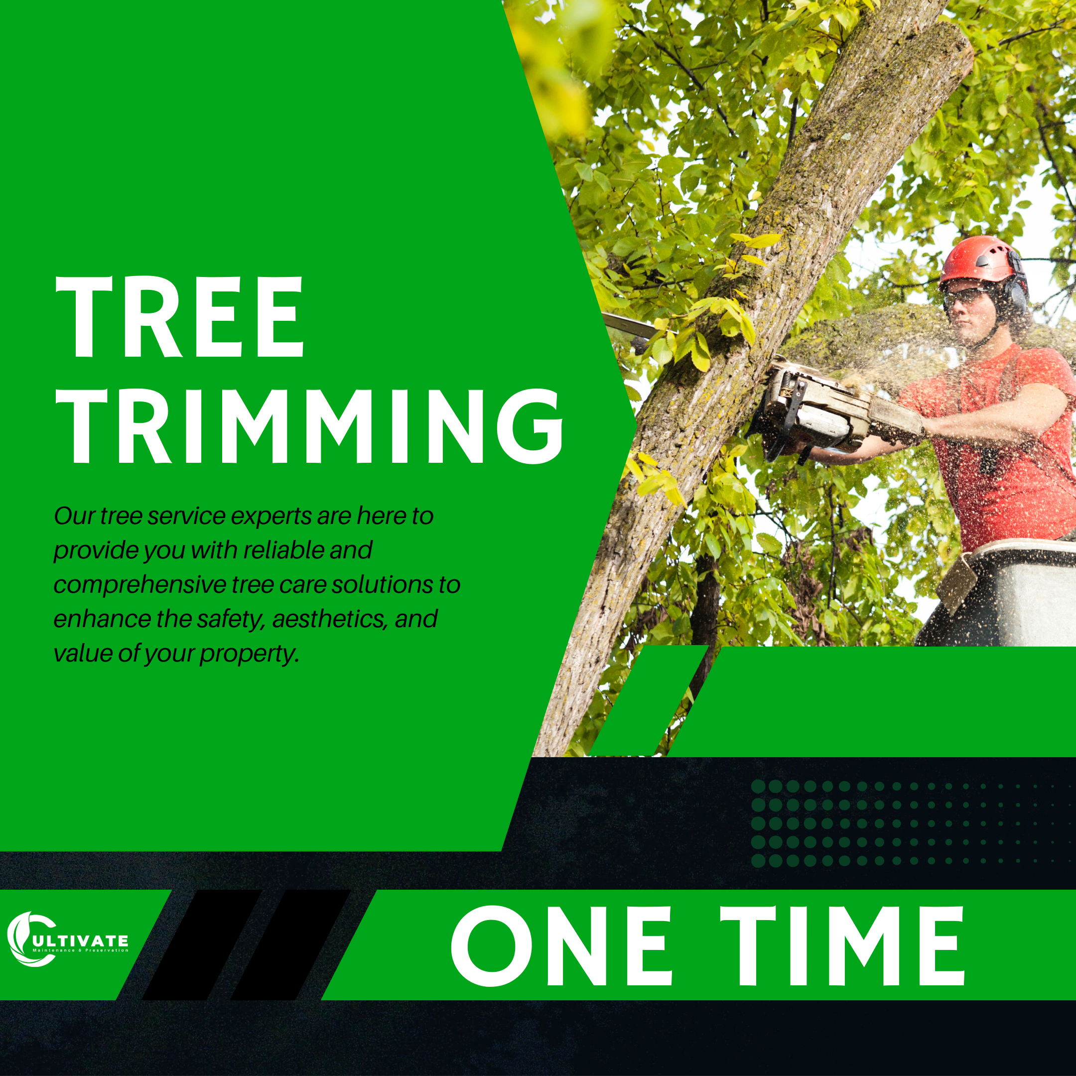 Tree Trimming - One Time Charge
